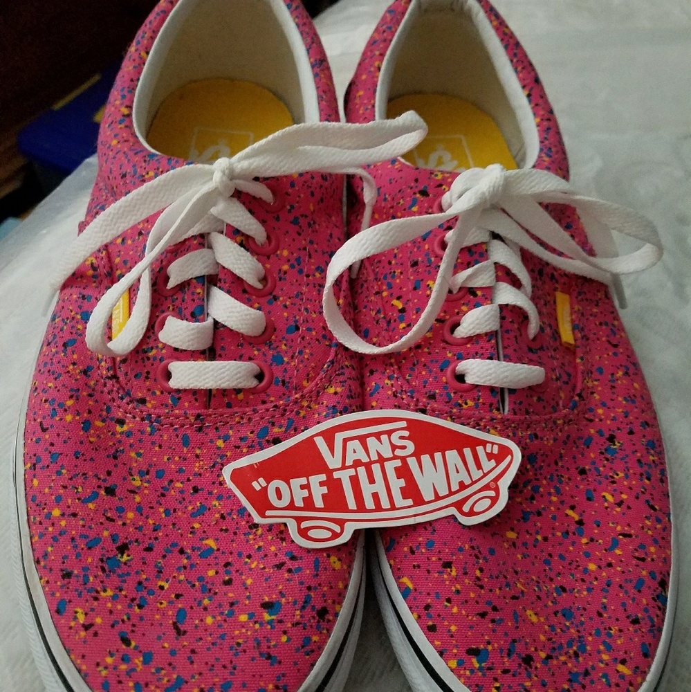Vans Speckled Pink Shoes